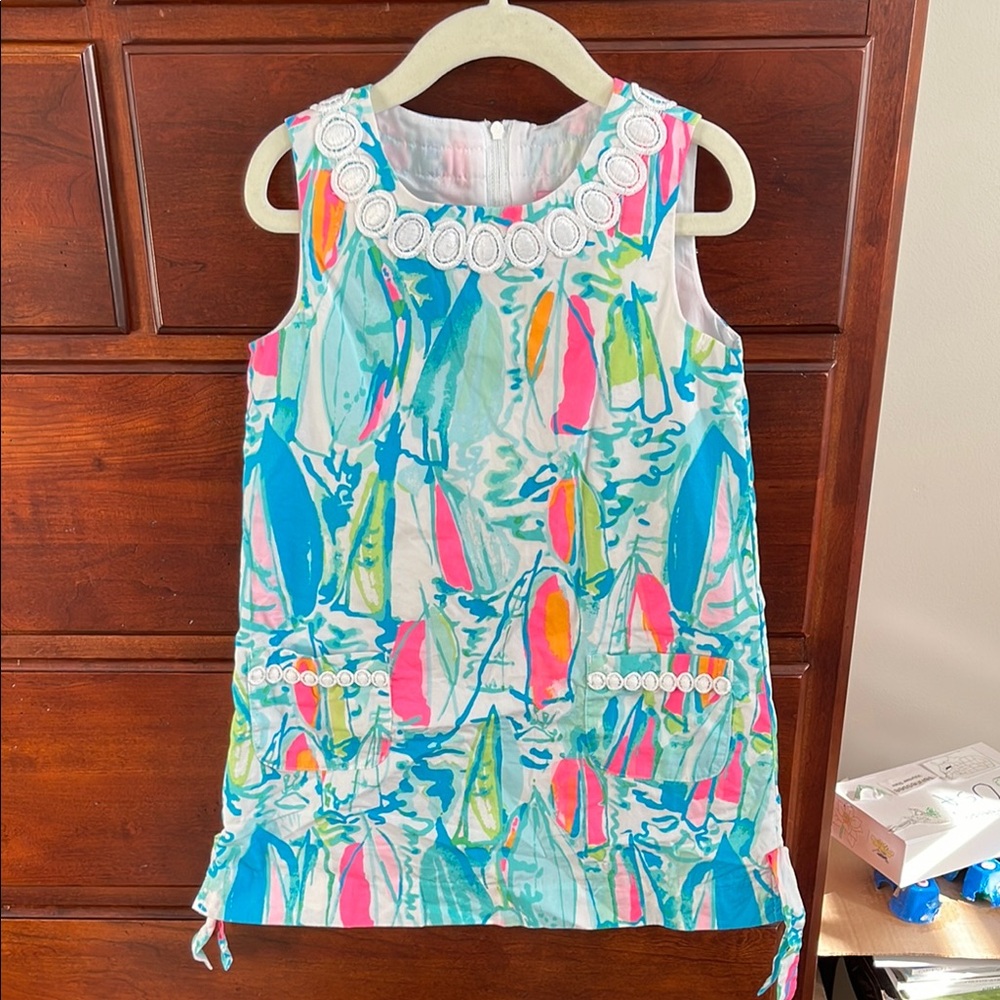 Lilly Pulitzer sailboat dress, size 5